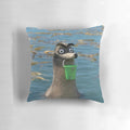Colorful cartoon character inspired pillow for home decor