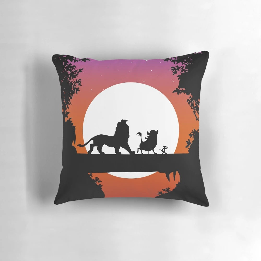 Pillow featuring the iconic "Hakuna Matata" design from Disney's The Lion King