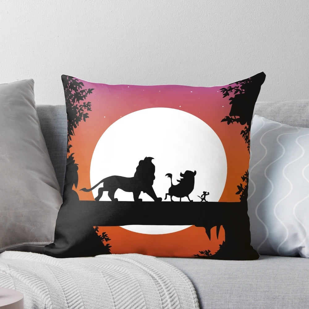 Pillow featuring the iconic "Hakuna Matata" design from Disney's The Lion King