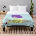 Cartoon-inspired Roger Plush Blanket from American Dad