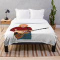 Cartoon Trey Anastasio Plush Blanket
