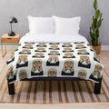 Cartoon judge uniform plush blanket