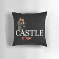 Castle TV series Caskett crime drama themed pillow