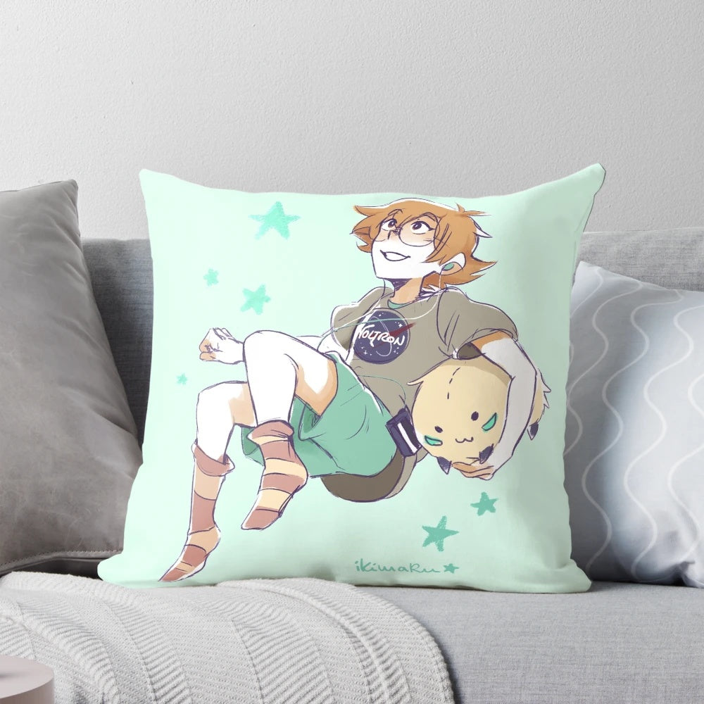 Casual Pigeon Pillow with Pidge Gunderson Graphic for Decorative Home Decor