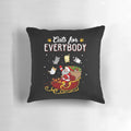A cozy cat-themed pillow with a funny ugly Christmas sweater design, perfect for cat lovers.