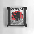 Catzilla cat pillow, a cute and humorous cat-themed home decor item
