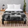 Cavetown Plush Blanket in Black and White