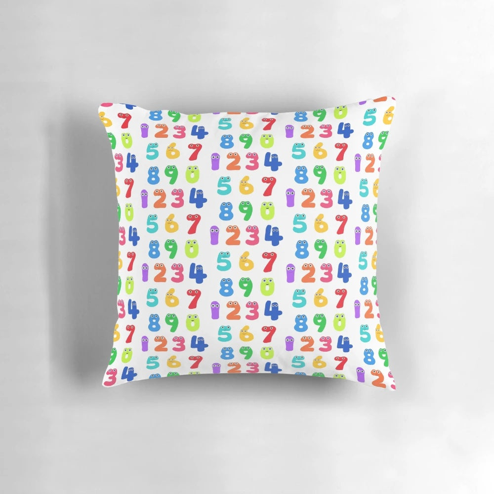 Cbeebies Numberjacks Pillow - Colorful and Educational Home Decor for Children's Bedrooms
