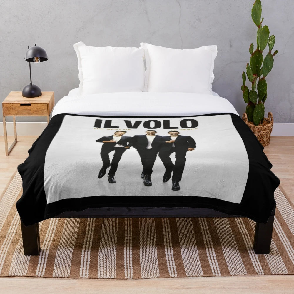 Il Volo 10 Years The Best Of Plush Blanket