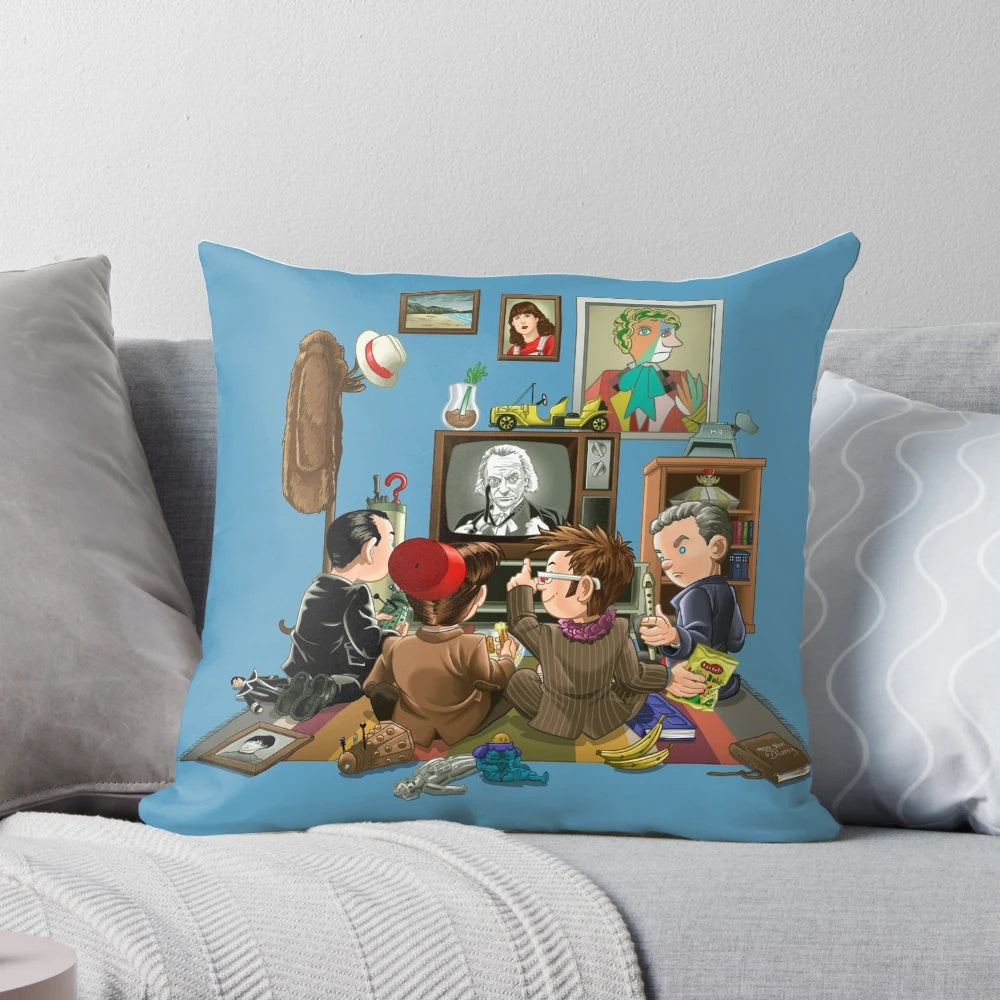Commemorative Doctor Who 50th Anniversary Pillow