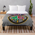 Boston Sports Plush Blanket in team colors