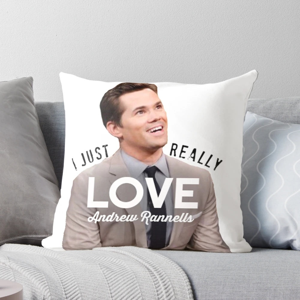Andrew Rannells Pillow - Showcase your love for the Broadway star