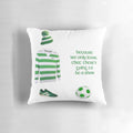 Celtic, Grand Old Team Pillow featuring the iconic Glasgow Celtic FC colors and crest