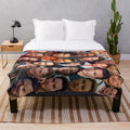 Chris Pratt photo collage plush blanket
