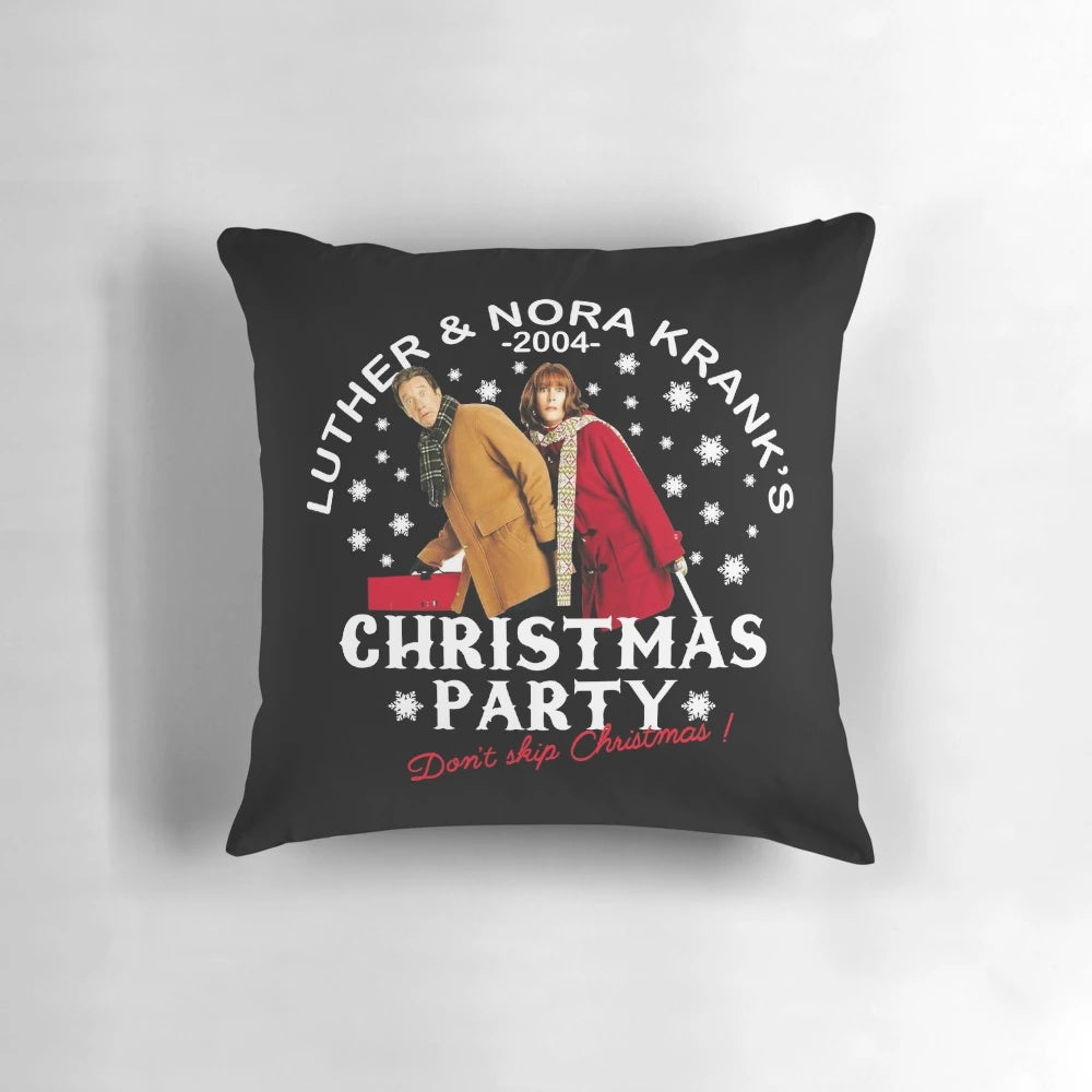 Christmas Pillow Featuring Characters from the Movie "Christmas with the Kranks