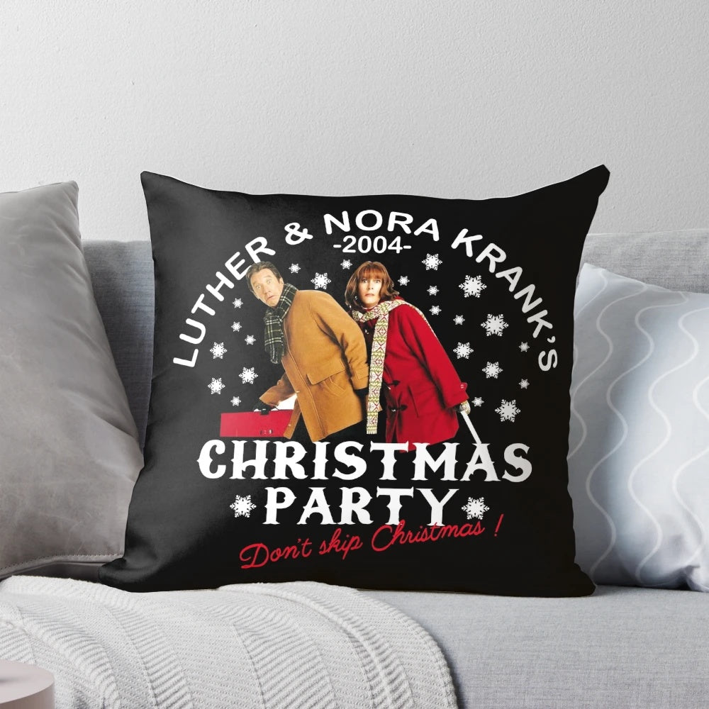 Christmas Pillow Featuring Characters from the Movie "Christmas with the Kranks