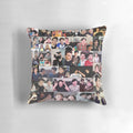 Colorful collage pillow featuring popular YouTube personalities Dan Howell and Phil Lester