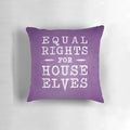 A soft, plush pillow featuring the iconic Dobby the House Elf, a symbol of the fight for elf rights and equality.