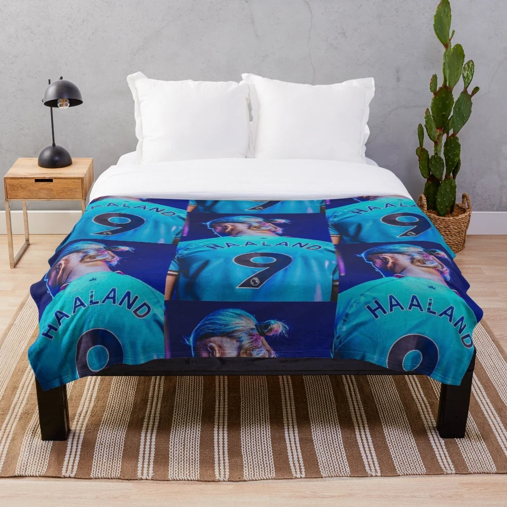 Erling Haaland Plush Blanket