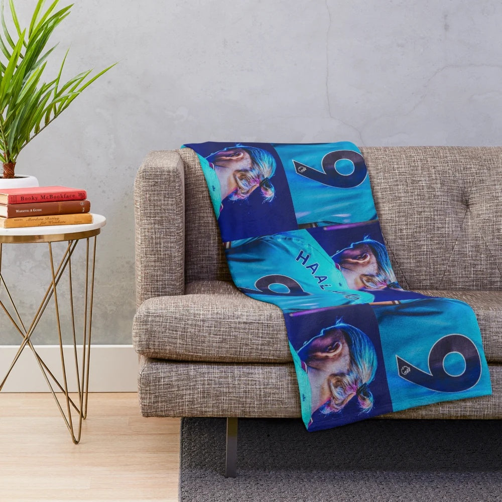 Erling Haaland Plush Blanket
