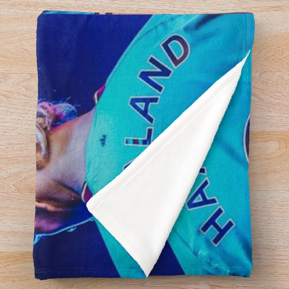 Erling Haaland Plush Blanket