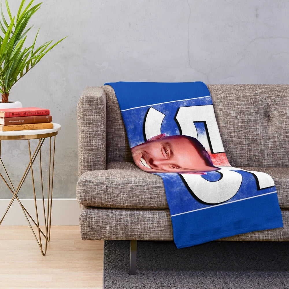 Glasgow Rangers Champions 55 Plush Blanket