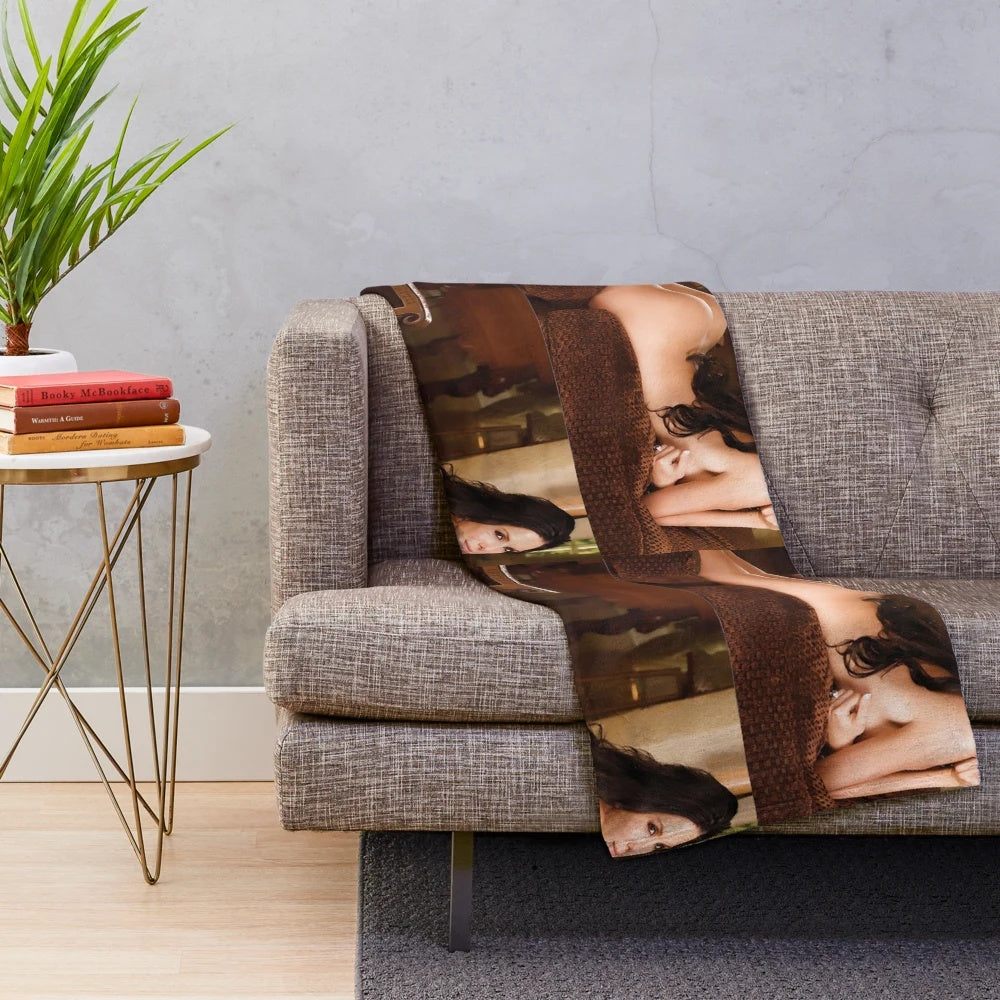 Sandra Bullock Plush Blanket - Soft and Cozy Celebrity Throw Blanket