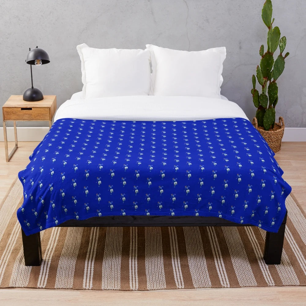 Jamie Vardy Plush Blanket featuring the England and Leicester City Football Club player