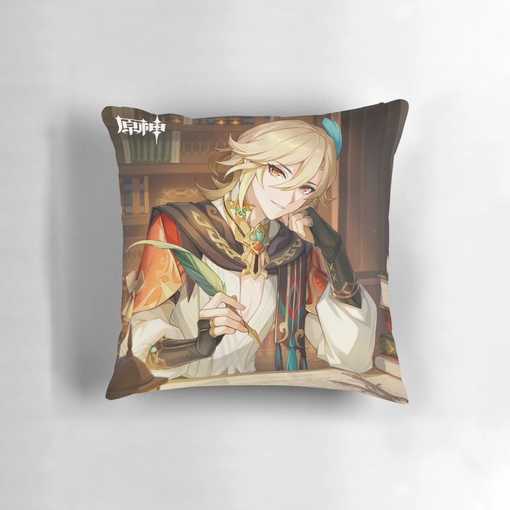 Genshin Impact Kaveh Birthday Artwork 2023 Pillow