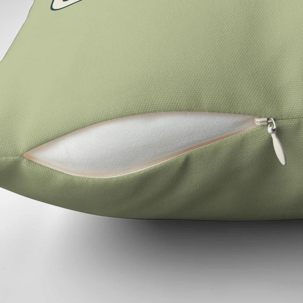 A decorative throw pillow featuring the vibrant flag of Lebanon