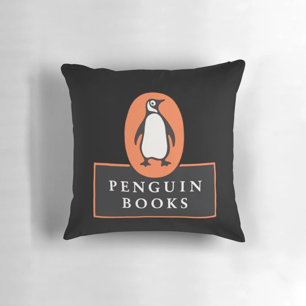 Penguin Books Design Pillow featuring a classic book cover design