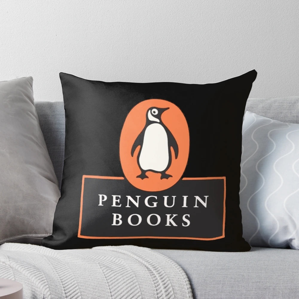 Penguin Books Design Pillow featuring a classic book cover design