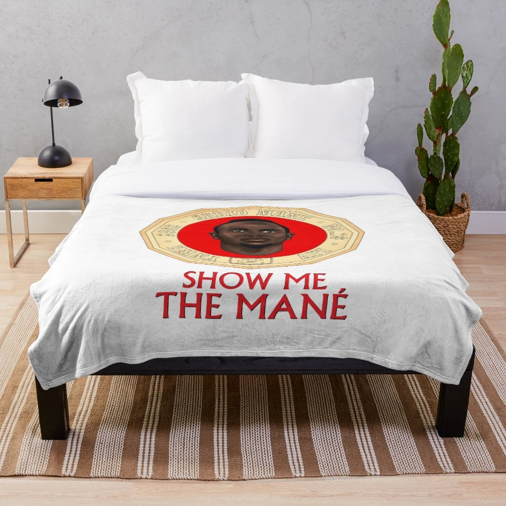 Sadio Mane Liverpool FC Plush Blanket