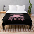 Plush blanket with quote "Best Mom in the History of Ever