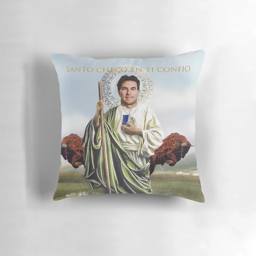 Sergio Perez inspired motorsports pillow