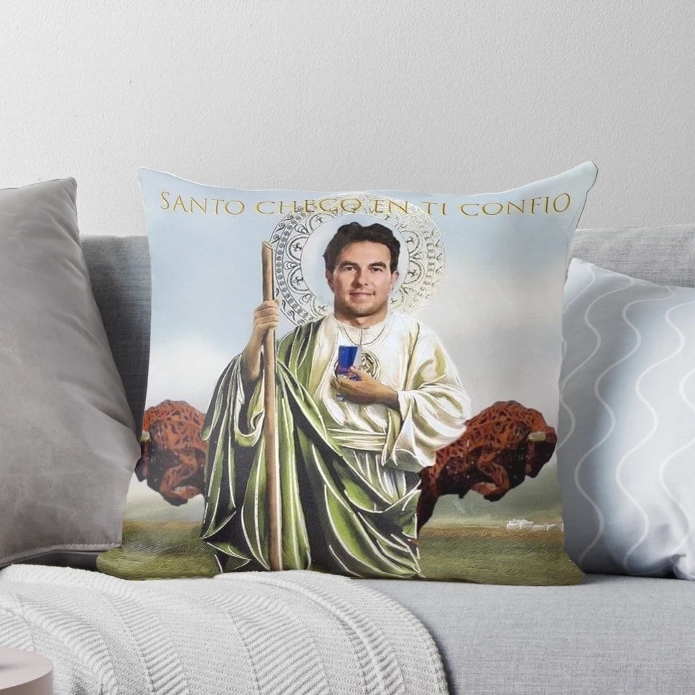 Sergio Perez inspired motorsports pillow