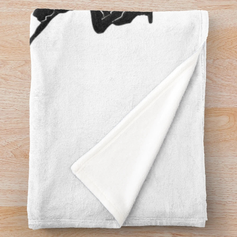 Napoleon Dynamite-inspired plush blanket featuring the iconic character
