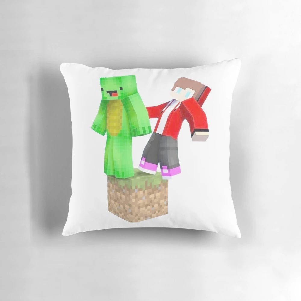 Maizen Pillow featuring a German beer cartoon design