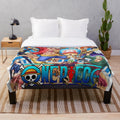 One Piece Characters Plush Blanket