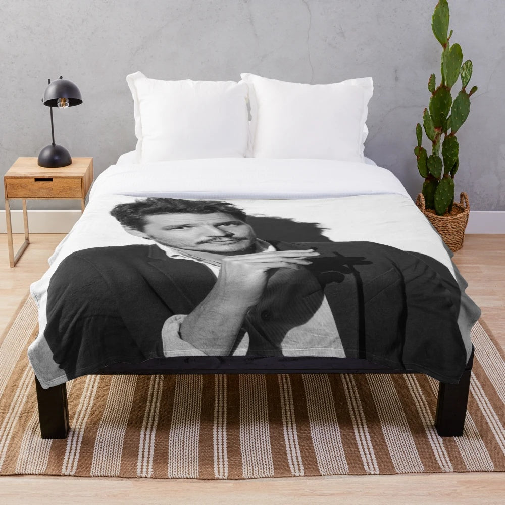 Pedro Pascal Plush Blanket