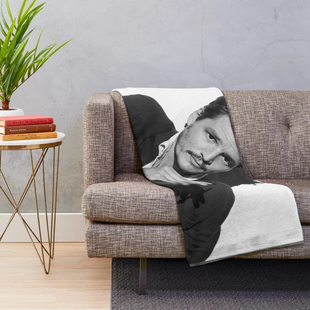 Pedro Pascal Plush Blanket