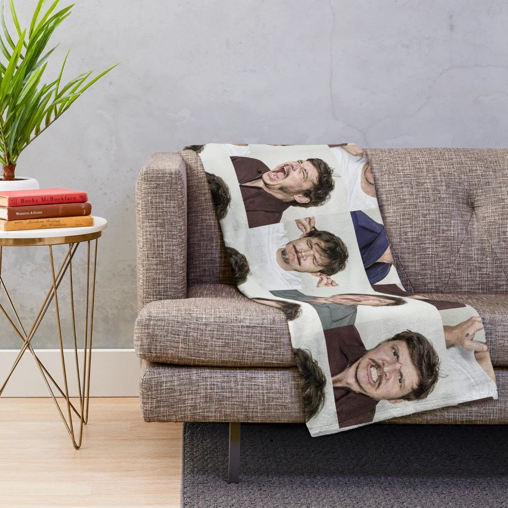 Pedro Pascal Plush Blanket