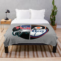 Philadelphia sports-themed plush blanket
