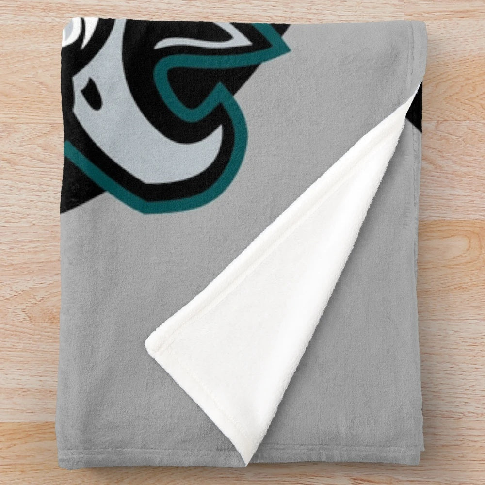 Philadelphia sports-themed plush blanket