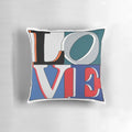 Philly sports-themed pillow featuring iconic landmarks and team logos