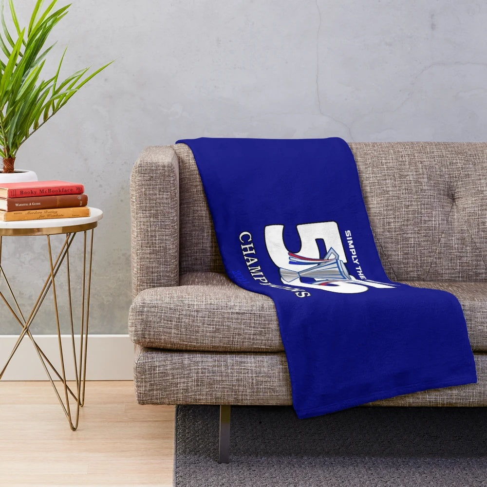 Rangers 55 Champions Plush Blanket