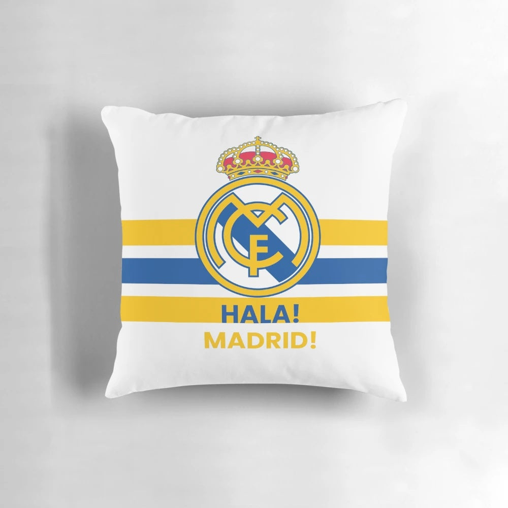 Hala Madrid 2024 Pillow featuring Real Madrid's Champions League 2024 win