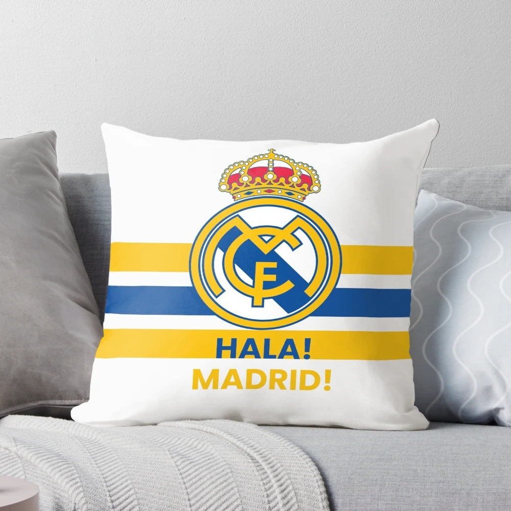 Hala Madrid 2024 Pillow featuring Real Madrid's Champions League 2024 win