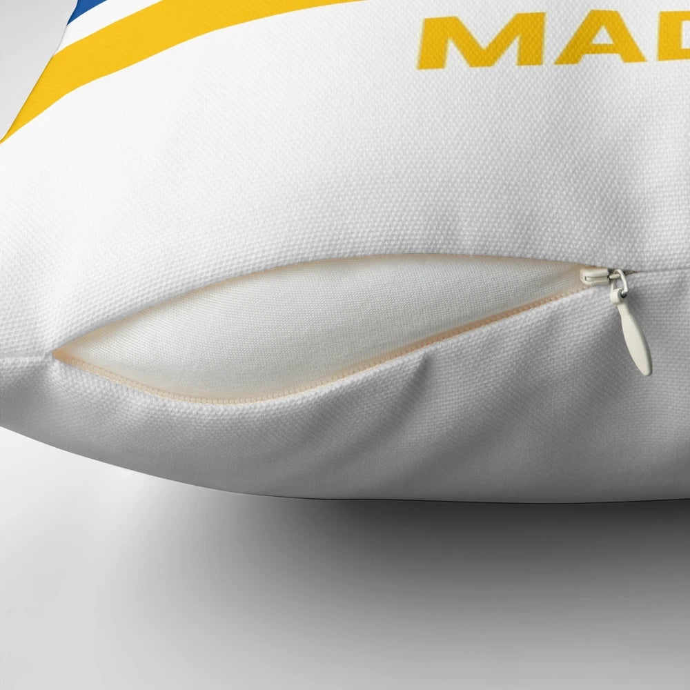 Hala Madrid 2024 Pillow featuring Real Madrid's Champions League 2024 win