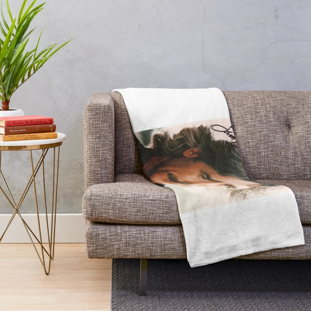 Sam Elliot as a Cowboy on a Plush Blanket